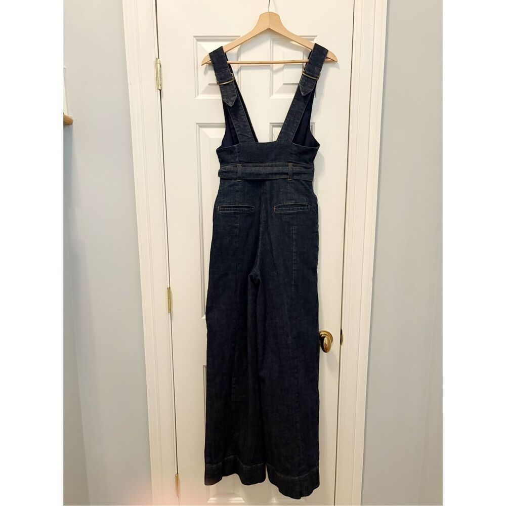 Anthropologie Pilcro Denim Jumpsuit Size 4 Wide Leg - Picture 4 of 7